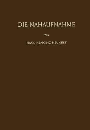 Immagine del venditore per Die Nahaufnahme venduto da BuchWeltWeit Ludwig Meier e.K.