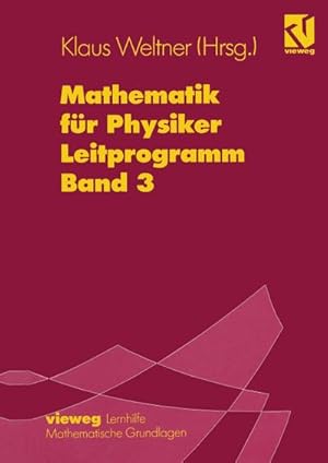 Bild des Verkufers fr Mathematik fr Physiker zum Verkauf von BuchWeltWeit Ludwig Meier e.K.