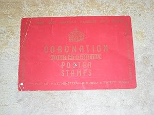 Coronation Commemorative Poster Stamps 12th May 1937 King George VI and Queen Elizabeth