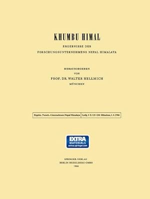 Bild des Verkufers fr Khumbu Himal zum Verkauf von BuchWeltWeit Ludwig Meier e.K.