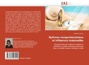 Seller image for Rythmes comportementaux et influences maternelles for sale by BuchWeltWeit Ludwig Meier e.K.