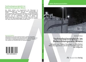 Seller image for Technologievergleich im Beleuchtungsnetz Wiens for sale by BuchWeltWeit Ludwig Meier e.K.