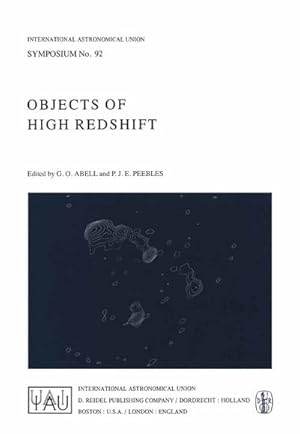 Seller image for Objects of High Redshift for sale by BuchWeltWeit Ludwig Meier e.K.