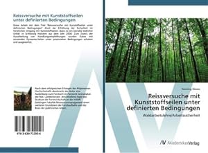 Seller image for Reissversuche mit Kunststoffseilen unter definierten Bedingungen for sale by BuchWeltWeit Ludwig Meier e.K.