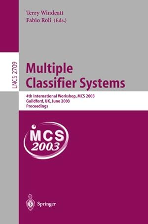 Imagen del vendedor de Multiple Classifier Systems a la venta por BuchWeltWeit Ludwig Meier e.K.