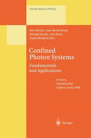 Imagen del vendedor de Confined Photon Systems a la venta por BuchWeltWeit Ludwig Meier e.K.