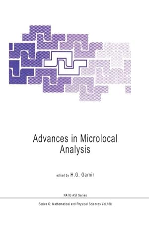 Bild des Verkufers fr Advances in Microlocal Analysis zum Verkauf von BuchWeltWeit Ludwig Meier e.K.