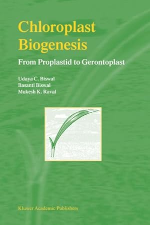 Bild des Verkufers fr Chloroplast Biogenesis zum Verkauf von BuchWeltWeit Ludwig Meier e.K.