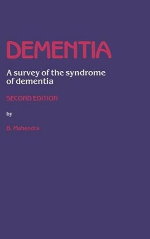 Seller image for Dementia for sale by BuchWeltWeit Ludwig Meier e.K.