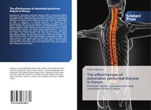 Bild des Verkufers fr The effectiveness of automated peritoneal dialysis in Kenya zum Verkauf von BuchWeltWeit Ludwig Meier e.K.