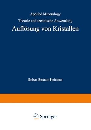 Seller image for Auflsung von Kristallen for sale by BuchWeltWeit Ludwig Meier e.K.