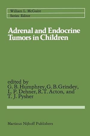 Immagine del venditore per Adrenal and Endocrine Tumors in Children venduto da BuchWeltWeit Ludwig Meier e.K.