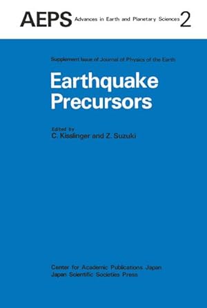 Seller image for Earthquake Precursors for sale by BuchWeltWeit Ludwig Meier e.K.