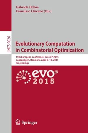 Image du vendeur pour Evolutionary Computation in Combinatorial Optimization mis en vente par BuchWeltWeit Ludwig Meier e.K.