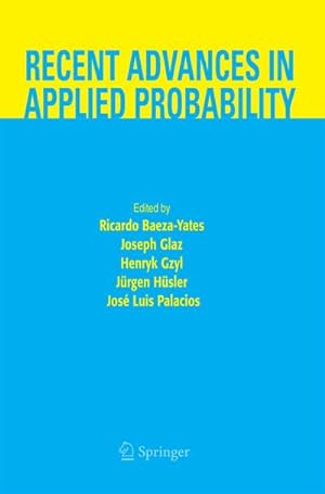 Bild des Verkufers fr Recent Advances in Applied Probability zum Verkauf von BuchWeltWeit Ludwig Meier e.K.