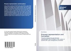 Seller image for Process representation and formalism for sale by BuchWeltWeit Ludwig Meier e.K.