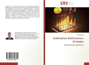 Image du vendeur pour Estimation d'attracteurs tranges mis en vente par BuchWeltWeit Ludwig Meier e.K.