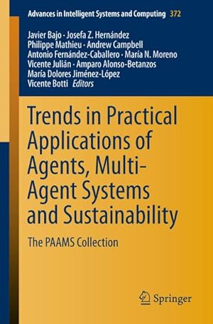 Immagine del venditore per Trends in Practical Applications of Agents, Multi-Agent Systems and Sustainability venduto da BuchWeltWeit Ludwig Meier e.K.