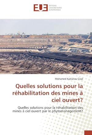 Seller image for Quelles solutions pour la rhabilitation des mines  ciel ouvert? for sale by BuchWeltWeit Ludwig Meier e.K.