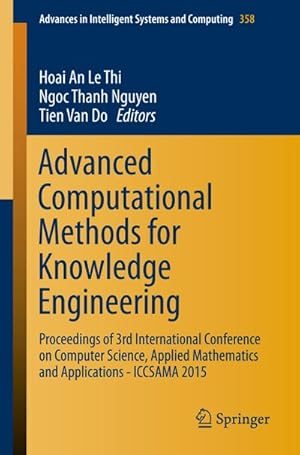 Immagine del venditore per Advanced Computational Methods for Knowledge Engineering venduto da BuchWeltWeit Ludwig Meier e.K.