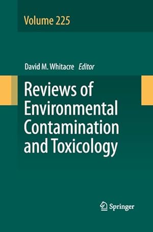 Bild des Verkufers fr Reviews of Environmental Contamination and Toxicology Volume 225 zum Verkauf von BuchWeltWeit Ludwig Meier e.K.