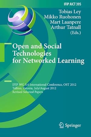 Image du vendeur pour Open and Social Technologies for Networked Learning mis en vente par BuchWeltWeit Ludwig Meier e.K.