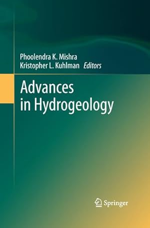 Immagine del venditore per Advances in Hydrogeology venduto da BuchWeltWeit Ludwig Meier e.K.