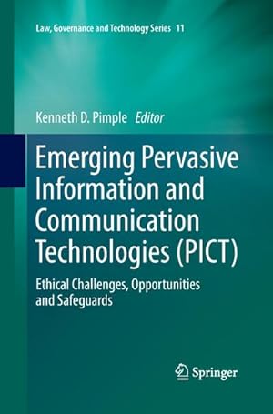 Seller image for Emerging Pervasive Information and Communication Technologies (PICT) for sale by BuchWeltWeit Ludwig Meier e.K.