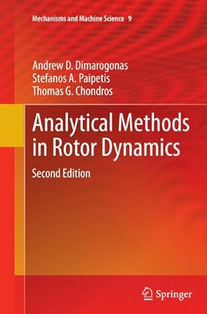 Seller image for Analytical Methods in Rotor Dynamics for sale by BuchWeltWeit Ludwig Meier e.K.
