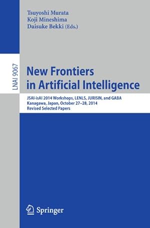 Immagine del venditore per New Frontiers in Artificial Intelligence venduto da BuchWeltWeit Ludwig Meier e.K.