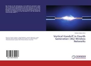 Seller image for Vertical Handoff in Fourth Generation (4G) Wireless Networks for sale by BuchWeltWeit Ludwig Meier e.K.