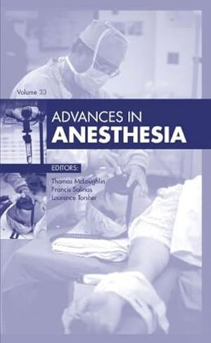 Immagine del venditore per Advances in Anesthesia, 2015 venduto da BuchWeltWeit Ludwig Meier e.K.