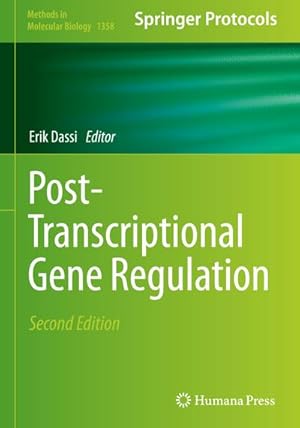 Image du vendeur pour Post-Transcriptional Gene Regulation mis en vente par BuchWeltWeit Ludwig Meier e.K.