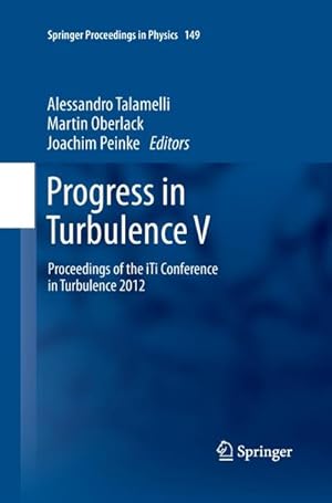 Immagine del venditore per Progress in Turbulence V venduto da BuchWeltWeit Ludwig Meier e.K.