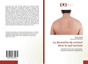 Imagen del vendedor de La dermatite de contact dans le sud tunisien a la venta por BuchWeltWeit Ludwig Meier e.K.