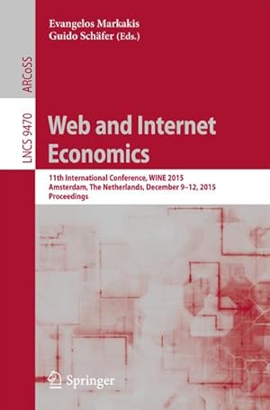 Seller image for Web and Internet Economics for sale by BuchWeltWeit Ludwig Meier e.K.