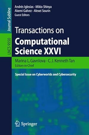 Seller image for Transactions on Computational Science XXVI for sale by BuchWeltWeit Ludwig Meier e.K.