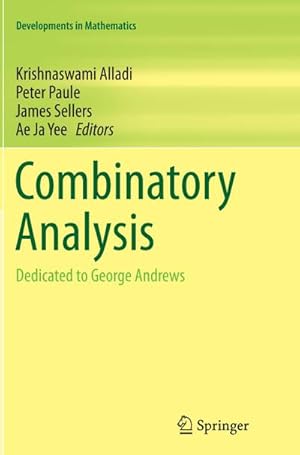 Seller image for Combinatory Analysis for sale by BuchWeltWeit Ludwig Meier e.K.