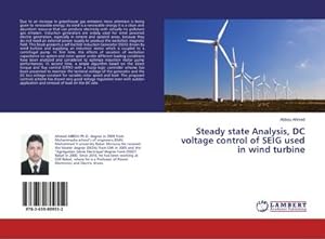 Imagen del vendedor de Steady state Analysis, DC voltage control of SEIG used in wind turbine a la venta por BuchWeltWeit Ludwig Meier e.K.