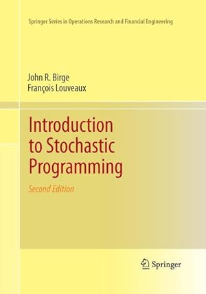 Immagine del venditore per Introduction to Stochastic Programming venduto da BuchWeltWeit Ludwig Meier e.K.