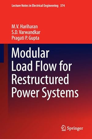 Immagine del venditore per Modular Load Flow for Restructured Power Systems venduto da BuchWeltWeit Ludwig Meier e.K.