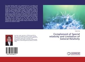 Seller image for Complement of Special relativity and Limitation of General Relativity for sale by BuchWeltWeit Ludwig Meier e.K.