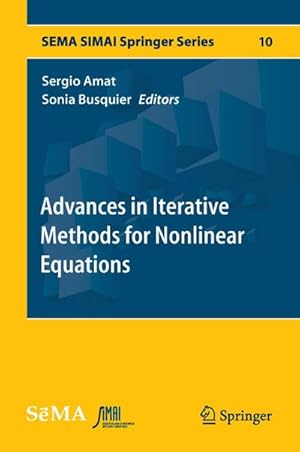 Bild des Verkufers fr Advances in Iterative Methods for Nonlinear Equations zum Verkauf von BuchWeltWeit Ludwig Meier e.K.