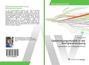 Imagen del vendedor de Optimierungsmodell in der Energieversorgung a la venta por BuchWeltWeit Ludwig Meier e.K.