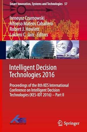 Seller image for Intelligent Decision Technologies 2016 for sale by BuchWeltWeit Ludwig Meier e.K.