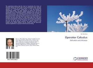 Imagen del vendedor de Operator Calculus a la venta por BuchWeltWeit Ludwig Meier e.K.