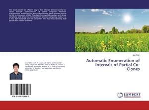 Imagen del vendedor de Automatic Enumeration of Intervals of Partial Co- Clones a la venta por BuchWeltWeit Ludwig Meier e.K.