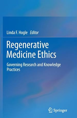 Seller image for Regenerative Medicine Ethics for sale by BuchWeltWeit Ludwig Meier e.K.
