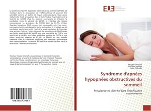 Imagen del vendedor de Syndrome d'apnes hypopnes obstructives du sommeil a la venta por BuchWeltWeit Ludwig Meier e.K.