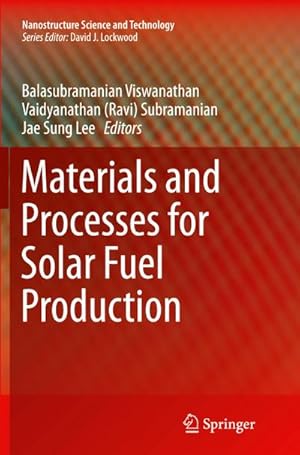 Seller image for Materials and Processes for Solar Fuel Production for sale by BuchWeltWeit Ludwig Meier e.K.